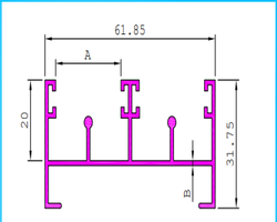 Aluminium Section in Delhi, Aluminium Section Dealer in Delhi, Aluminium Fabricator in Delhi