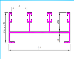 Aluminium Section in Delhi, Aluminium Section Dealer in Delhi, Aluminium Fabricator in Delhi