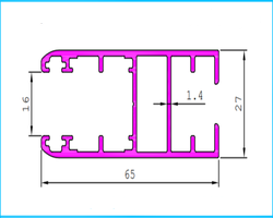 Aluminium Section in Delhi, Aluminium Section Dealer in Delhi, Aluminium Fabricator in Delhi